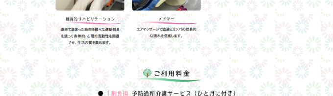 デイサロン えんじゅオフィシャルサイト